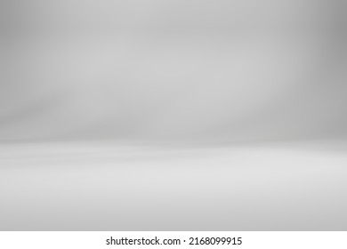 3D Rendering Empty Background, Gray Studio Background, Limbo Background