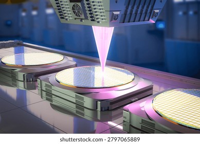 3d rendering EUV lithography systems for semiconductor manufacturing 