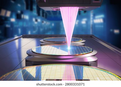 3d rendering EUV lithography systems for semiconductor manufacturing 