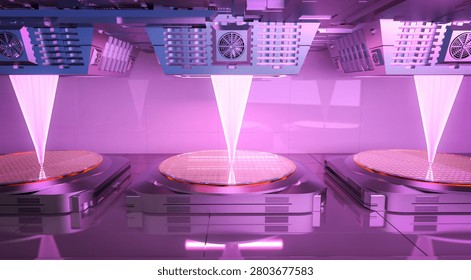 3d rendering EUV lithography systems for semiconductor manufacturing 
