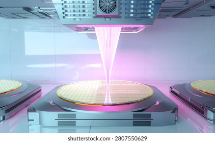 3d rendering EUV lithography systems for semiconductor manufacturing 