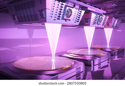 3d rendering EUV lithography systems for semiconductor manufacturing 