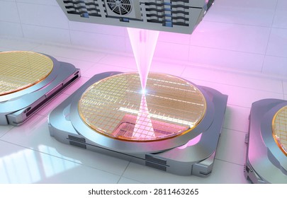 3d rendering EUV lithography systems for semiconductor manufacturing 