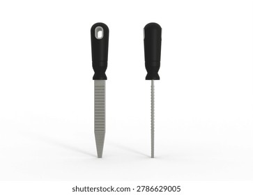 3D Rendering Flat Rasp Mockup