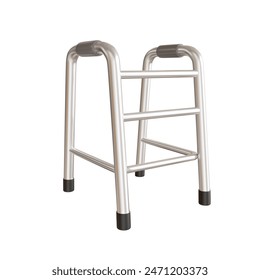 3d rendering Four-legged walker have clipping path