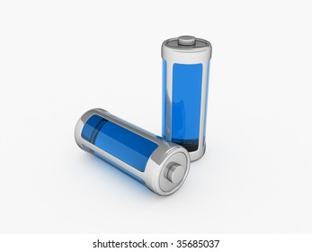 3d rendering of a fuel cell - Shutterstock ID 35685037