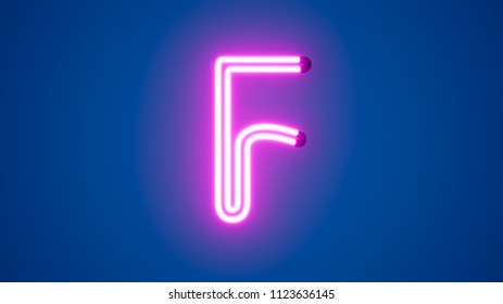 3d Rendering Full Bright Alphabet Pink Stock Illustration 1123636145 ...