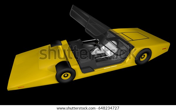 3D rendering future\
car