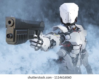 Robot cop Cop Bot