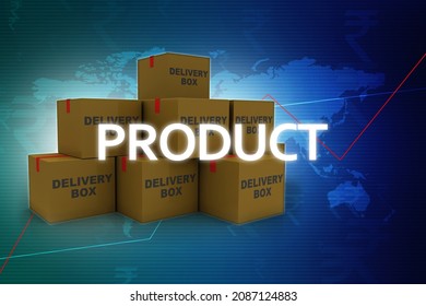3d rendering Global shipping and delivery concept