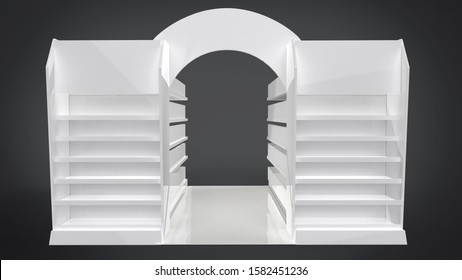 3D Rendering Of Gondola Arch