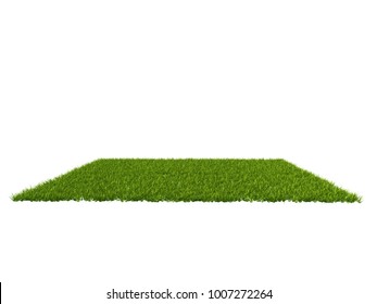 3d Rendering Of A Grass Patch For Architectural Use