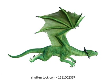 3d Rendering Fantasy Dragon Isolated On Stock Illustration 462879097