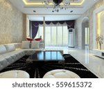  3d rendering home interior