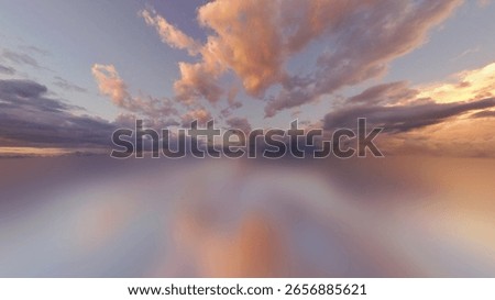 3D rendering of the horizon