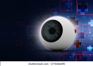 3d Rendering Human Eye Structure