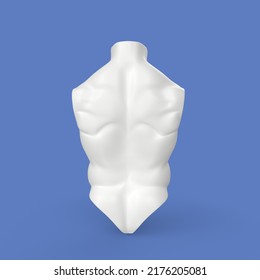 3D Rendering Of Human Torso