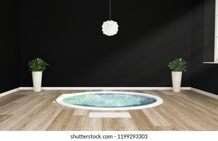 3d Rendering Of A Hydromassage Bath