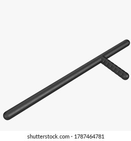 3D Rendering Illustration Of A Billy Club Baton