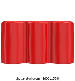 3d Rendering Illustration Of A Pack Of Six Soda Cans