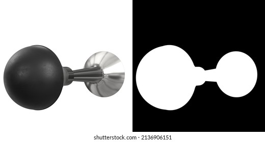 3D Rendering Illustration Of A Vehicle Horn