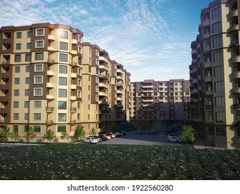 3D rendering 3D image render building architecture