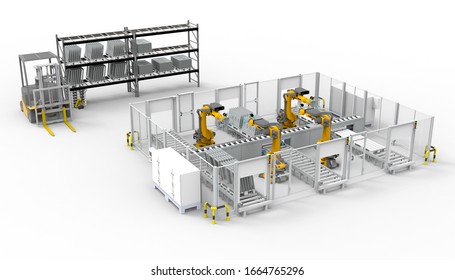 6,285 Smart factory 3d Images, Stock Photos & Vectors | Shutterstock