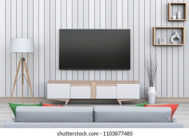 3d Rendering Interior Modern Living Room Stock Illustration 1103877485 ...