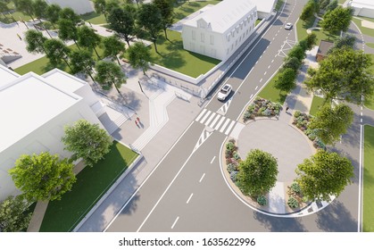3d rendering of landscape architecture design
