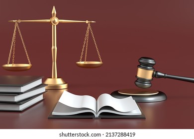 3d Rendering Law Concept Picture Stock Illustration 2137288419 ...