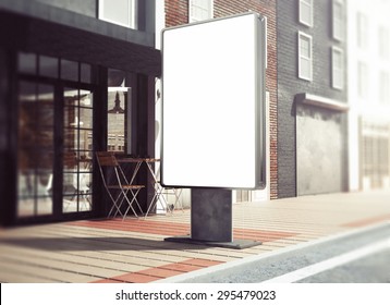 3d Rendering Of Lightbox Mockup