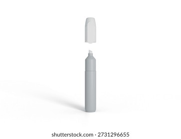 3D Rendering Marker Pen Tip Mockup