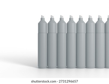 3D Rendering Marker Pen Tip Mockup