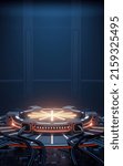 3D rendering mechanical creative science fiction background