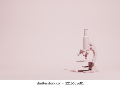 3d rendering microscope title picture