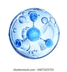 3D rendering of microscopic particles