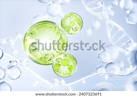 3D rendering of microscopic particles