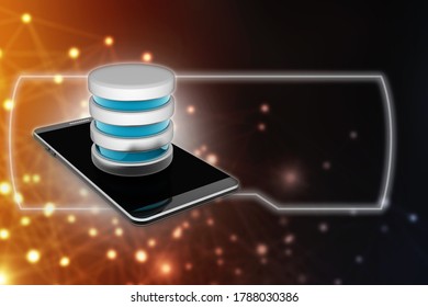 3d rendering mobile phone data
