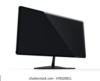 3D rendering model of the modern TV