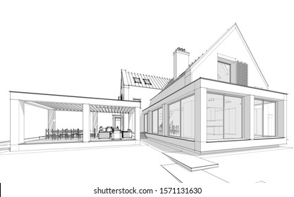 15+ Best New Simple Dream House Drawing With Color - Eff Stopocal
