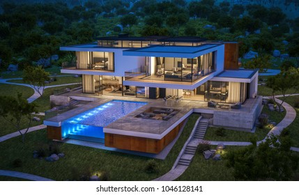 Imagenes Fotos De Stock Y Vectores Sobre Luxury Country Home