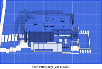 3,165 Pool blueprint Images, Stock Photos & Vectors | Shutterstock