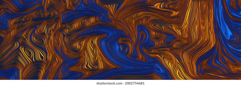 3d rendering of a multi-colored abstract composition in the form of a liquid gradient of waves for backgrounds, wallpapers, banners, websites