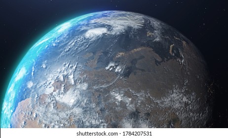 1,369 Earth north pole view Images, Stock Photos & Vectors | Shutterstock