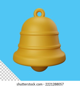 3d rendering notification isolated useful for user interface, apps and web design illustration