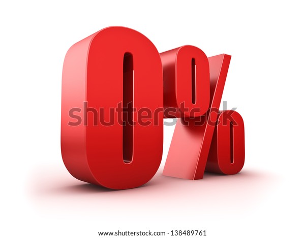 3d Rendering Null Percent Symbol のイラスト素材