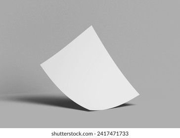 3D Rendering paper certificate mockup - Powered by Shutterstock