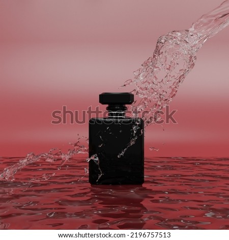 3d rendering of an parfume