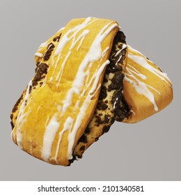 3d rendering of a pastry