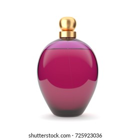 3d Rendering Perfume Bottle Isolated On Stock Illustration 725923036 ...